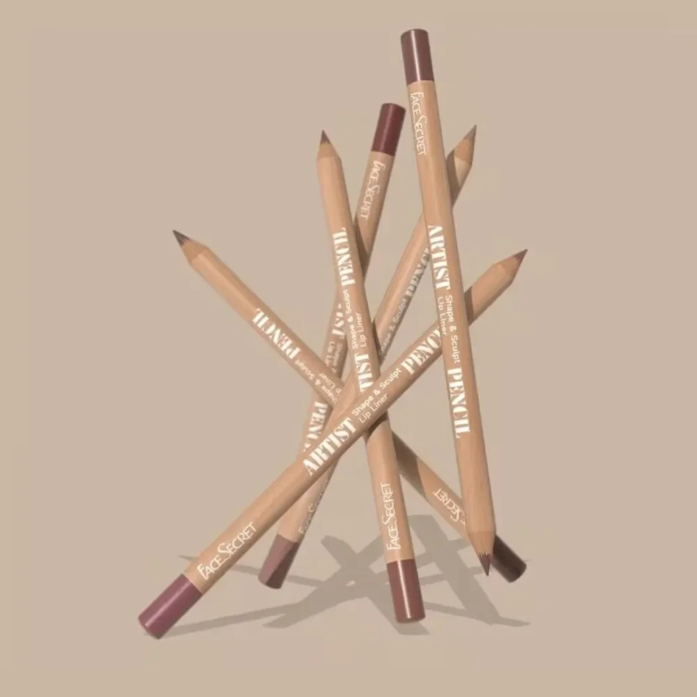 Sand Beige Matte Lip Liner Pencil - Waterproof, Long-Lasting